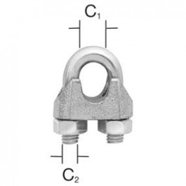 Vormann svorka lanová do  3mm x M4 Zn /2ks/ 007900200AV