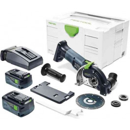 FESTOOL DSC-AGC 18-125 FH Li 2,5 EBI-Plus aku dia deliaci systém