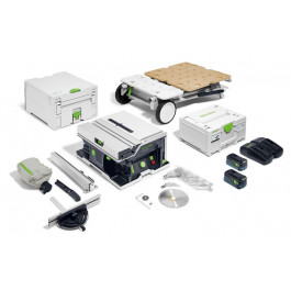 FESTOOL CSC SYS 50 EBI-Set aku stolová píla 577379