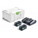 FESTOOL SYS 18V 2x5,0/TCL 6 DUO napájacia sada